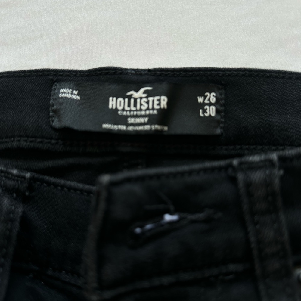 Hollister Men's Black Skinny Jeans